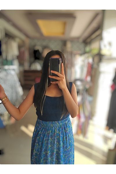 Sublime Butik Fusta lungă de vară cu model floral - cu model crocant