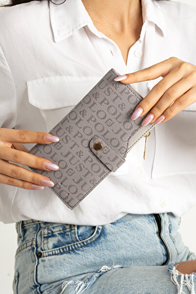 Just Polo Kadın Bol Kartlıklı Kağıt Para Bölmeli Cüzdan 10cmx18cm PBU09