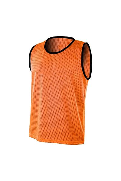 Gök Sports 10 Pieces Orange Adult Size - Perforated Mesh Training Vest, Artificial Turf Vest - Beep