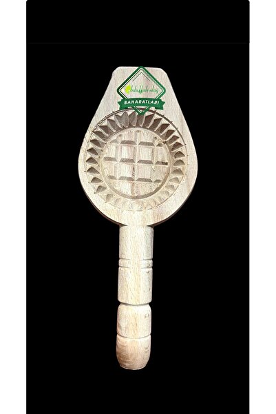 Hacıoğlu baharat Hatay Yöresel Ahşap Tahta Pasta Kömbe Kerebiç Kalıbı 060