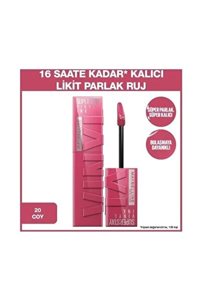 Maybelline New York MAYBELLİNE NEW YORK SUPER STAY VİNYL INK UZUN SÜRE KALICI...