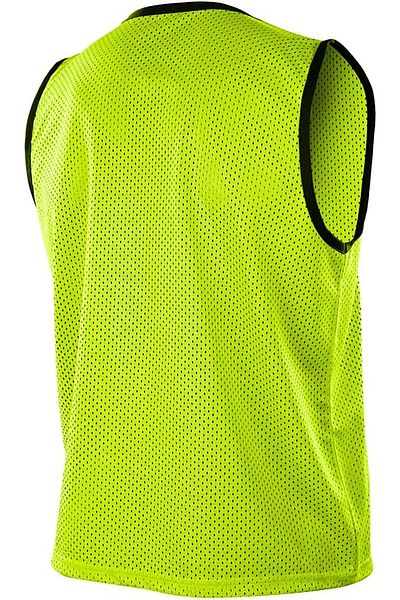Gök Sports Yellow Adult Size Mesh Training Vest - 10 Pieces Artificial Turf Vest Beep