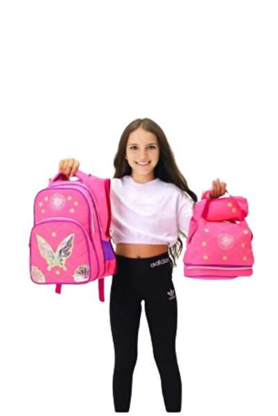 YENGEÇ GİFT & MORE Kelebek Figür Yeni Sezon Termal Beslenme Çantalı Üçlü İlko...