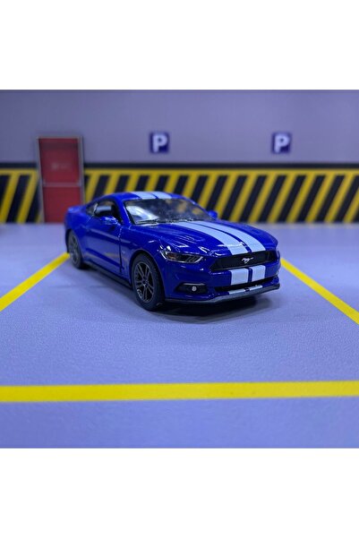 Kinsmart 2015 Ford Mustang GT 1/36 Ölçek Kinsmart Diecast Metal Model Araba O...