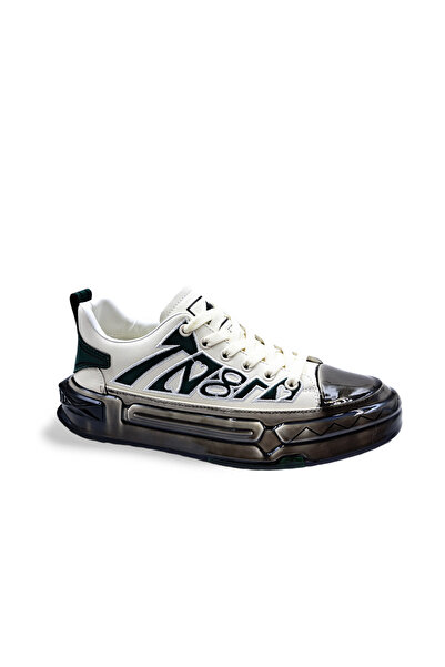 MARCOMEN Avangart Men's White Sneakers - Genuine Leather, Special Design