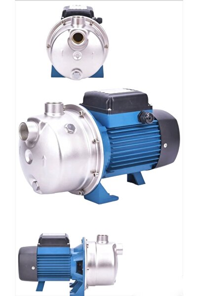 SCHUTZENGER Bakır Sargılı Paslanmaz 1.5 Hp 4.5 Bar 8 Metre Emiş Max 70 Metre ...