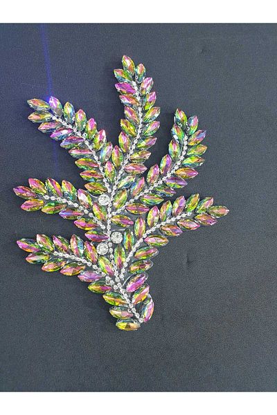 ESRA ŞELEM Colorful Shuttle Stone Ironing Accessory - Decorative Hobby Applique