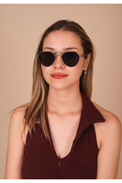 AR COLLECTİON Unisex Metal Sunglasses - Ar Collection Ar912 C33
