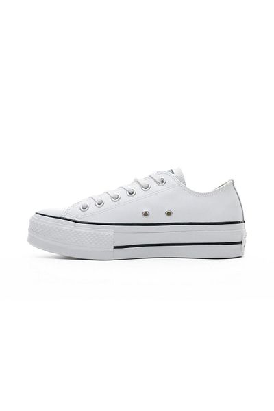 converse Chuck Taylor All Star Lift - Tenis alb pentru femei