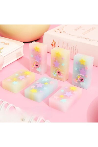 NaSaDAN Yıldızlar 3D Silgi Stars Silgi 1 Adet