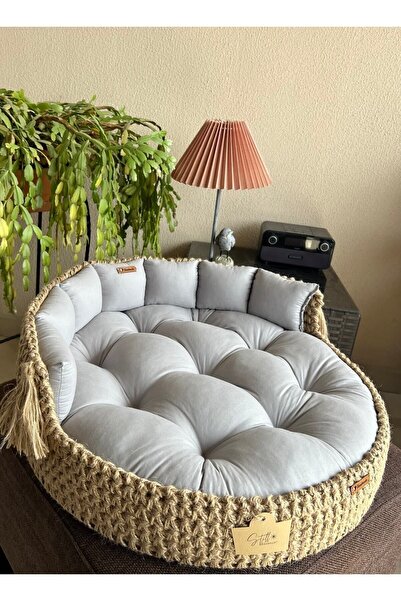 Still Pet Aksesuar Hasır Kedi Köpek Yatağı