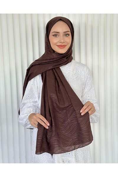 Misa Bamboo Jacquard Patterned Shawl