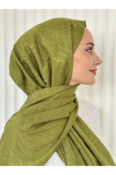 Misa Bamboo Jacquard Patterned Shawl