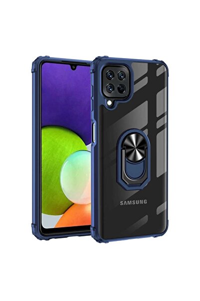 ZM STORE Samsung Galaxy A22 / M22 / M32 Uyumlu Kılıf Kenarları Tam Koruma Şef...