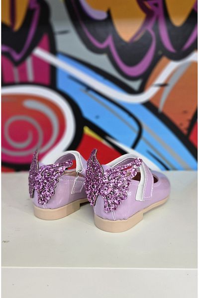 patik ayakkabı Winx Ballerina Flats with Wings for Girls