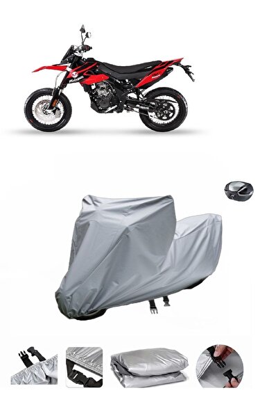 wovex Malaguti Dune X 125 Black Edition Motorcycle Tarpaulin Rear Bag Not Com...