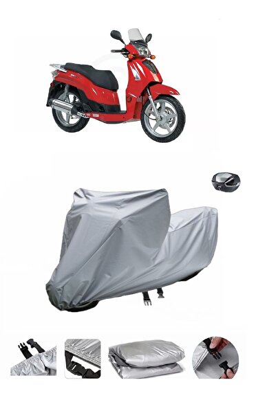 wovex Kymco People S 200i - مشمع دراجة نارية وحقيبة خلفية متوافقة