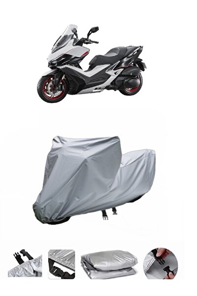 wovex Kymco Xciting Vs 400 - حقيبة خلفية من القماش المشمع للدراجات النارية ذا...