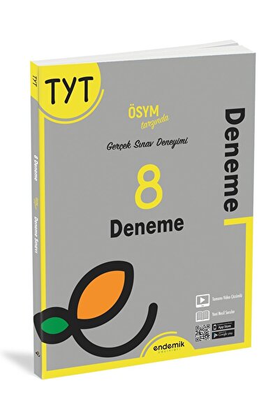 Endemik Yayınları Tyt 8 Li Genel Deneme Endemik Güncel Baskı