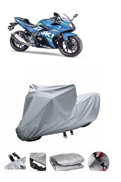 wovex دراجة نارية سوزوكي GSX-R 250 - حقيبة خلفية ومتوافقة غير مزخرفة