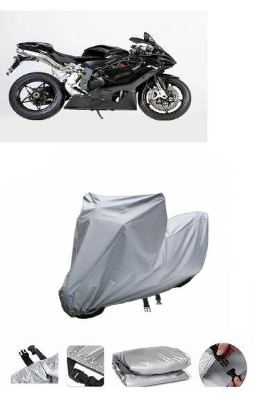 wovex Mv Agusta F4 1000 R - مشمع دراجة نارية، حقيبة خلفية متوافقة