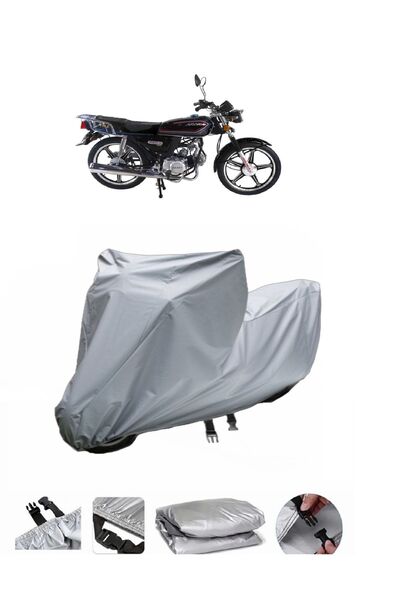 wovex The CG50 Motorcycle Cover is not compatible with rear Bag .