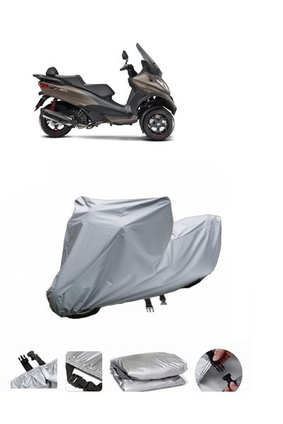 wovex The Piaggio MP3 500 motorcycle cover is not compatible with the rear Bag .