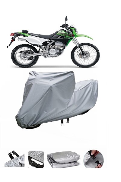 wovex Kawasaki Klx 250 - مشمع دراجة نارية، متوافق مع الحقيبة الخلفية