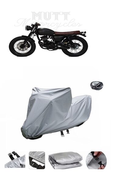 wovex Mutt Mongrel 250 - مشمع دراجة نارية وحقيبة خلفية متوافقة