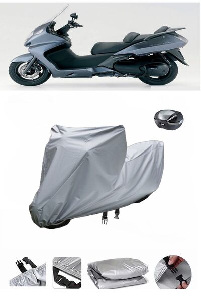 wovex Honda Fjs 400 Silverwing - Motorcycle Tarpaulin and Rear Bag Compatible