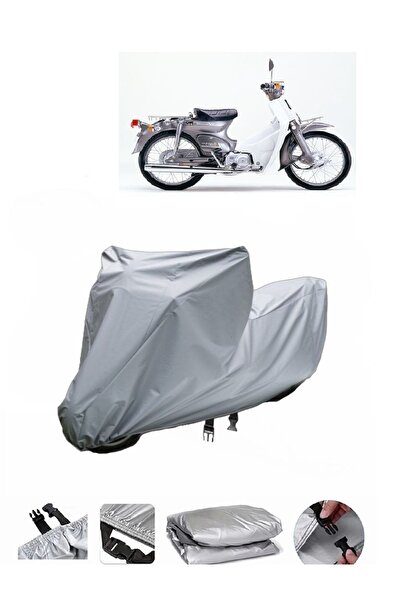 wovex Honda C70 Super Cub - مشمع دراجة نارية متوافق مع الحقيبة الخلفية