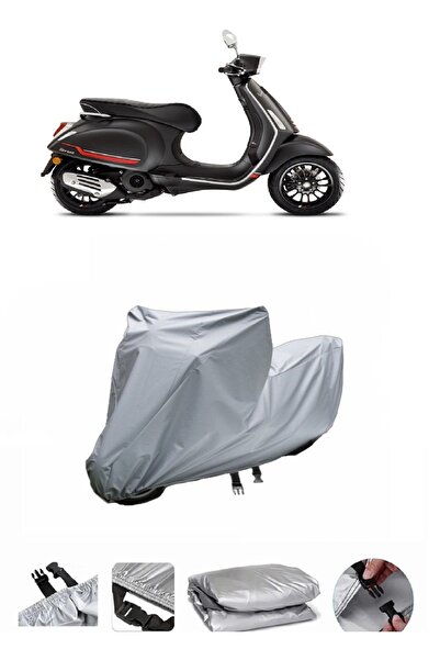 wovex Vespa Sprint 125 - مشمع الدراجة النارية، الحقيبة الخلفية غير متوافقة