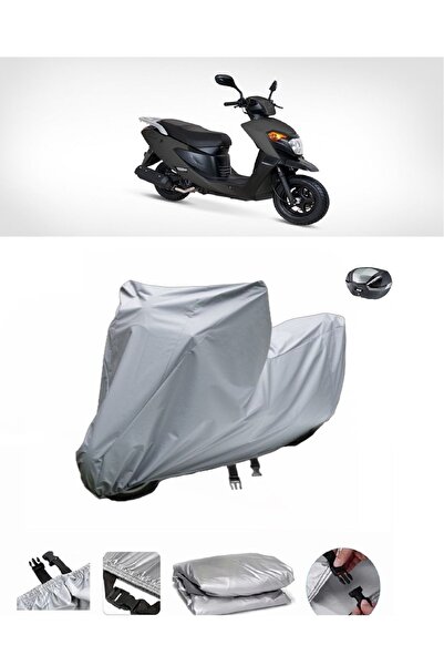 wovex Daelim Dart 125 - Compatible with Motorcycle Tarpaulin and Rear Bag
