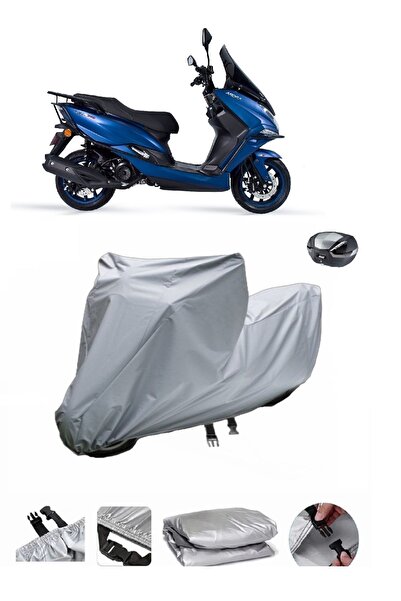 wovex Safari Pro Motorcycle Tarpaulin - Back Bag Compatible