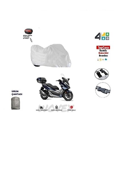 wovex مشمع دراجة نارية ياماها X-max 250، متوافق مع الحقيبة الخلفية، مشمع، غطاء