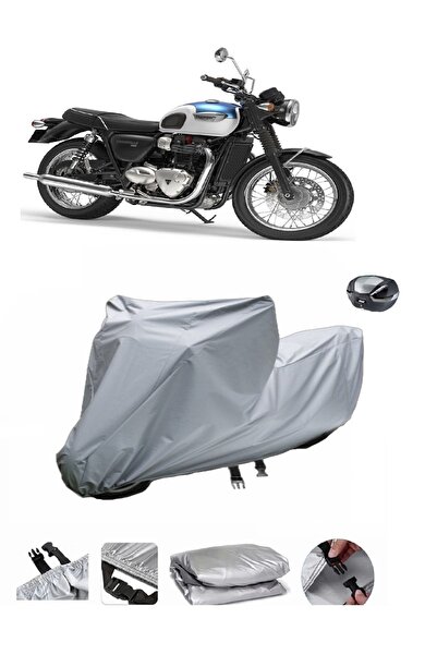 wovex حقيبة خلفية من القماش المشمع للدراجات النارية Bonneville Speed Master غ...