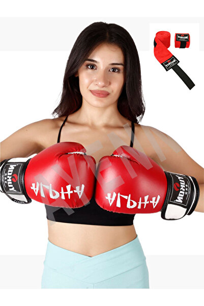 cayenna Alpha Boks Eldiveni + Boks Bandajı Hediyeli - 2'li Set (10oz)