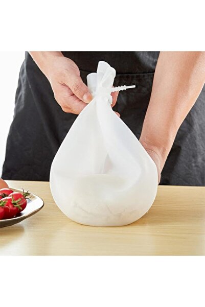Menba Orta Silikon Şeffaf Hamur Yoğurma Torbası