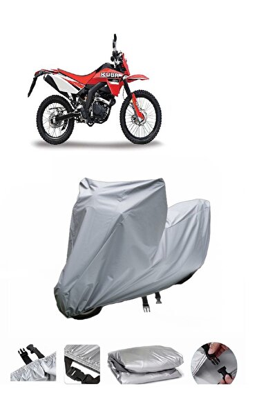 wovex Kuba Str 250 - القماش المشمع للدراجات النارية والحقيبة الخلفية غير متوافقة