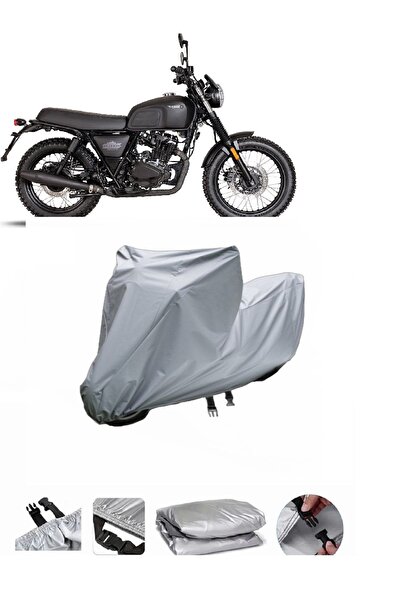 wovex Brixton Felsberg 125 X - مشمع الدراجة النارية، الحقيبة الخلفية غير متوافقة