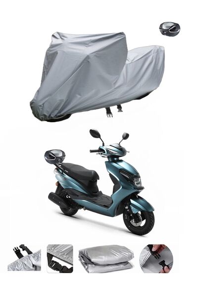 wovex Kuba Space 50cc Motosiklet Brandası,arka Çanta Uyumlu,branda,örtü