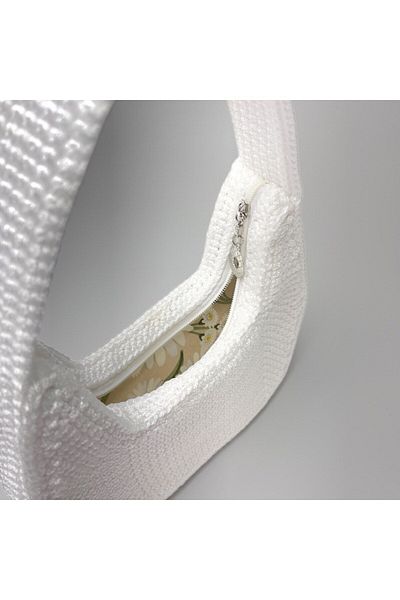 Cozmos Bags White Special Design Handmade Bag