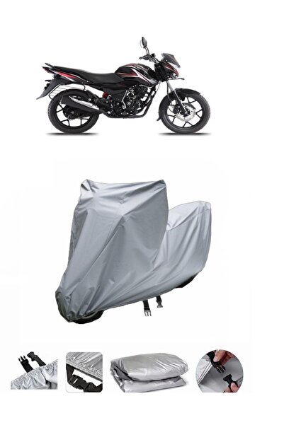 wovex Bajaj Discover 150 S - مشمع دراجة نارية، حقيبة خلفية غير متوافقة