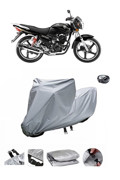 wovex Motoran Comanche 125 - مشمع دراجة نارية متوافق مع الحقيبة الخلفية