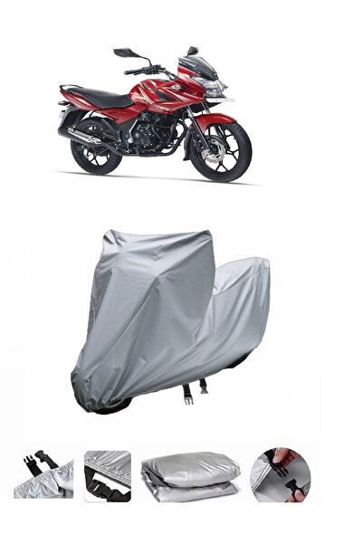 wovex Bajaj Discover 150 F - مشمع دراجة نارية، حقيبة خلفية غير متوافقة