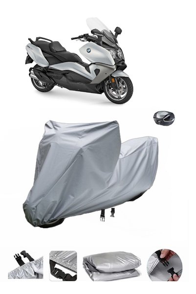 wovex This BMW C650 GT motorcycle cover is not compatible with the rear Bag .
