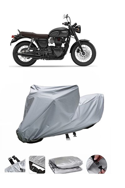 wovex Bonneville T120 - Motorcycle Tarpaulin and Rear Bag Compatible