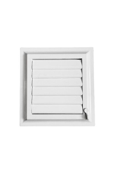 Made Dubel Made Plastic Vent 35x35 Cm Bathroom / WC Ventilation Vent Louver