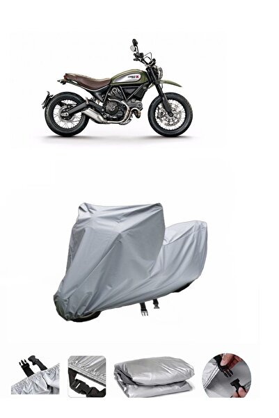wovex حقيبة خلفية من القماش القطني المقاوم للماء للدراجة النارية Ducati Scram...