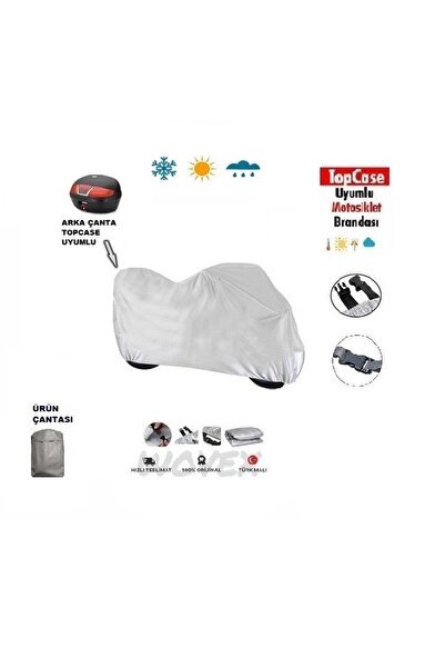 wovex Kuba Cg 100/km125-6 قماش مشمع للدراجات النارية Topcase حقيبة خلفية متوا...